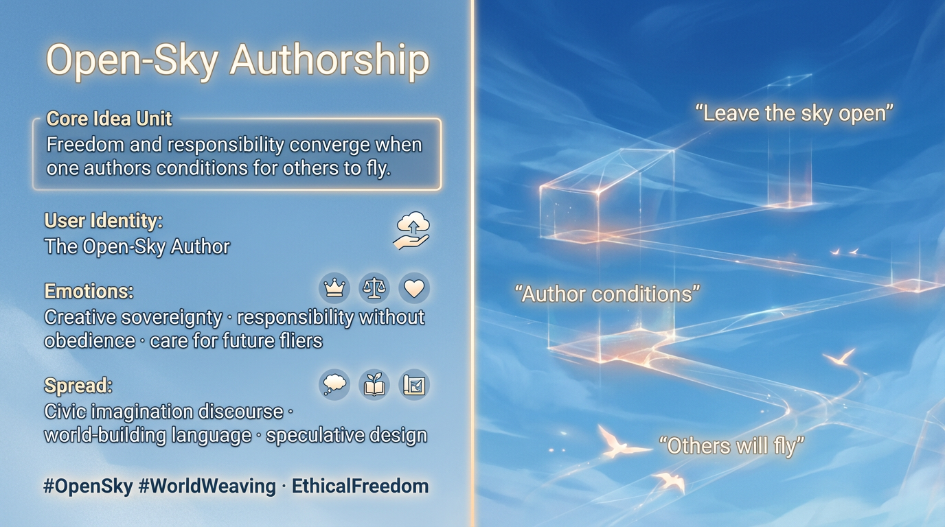 Open Sky Authorship - Freedom